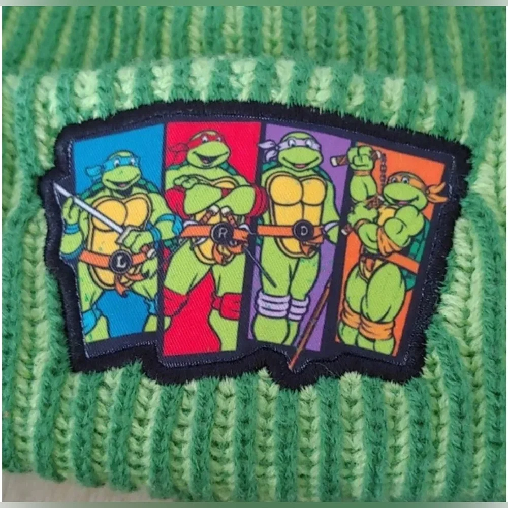 Green Teenage Mutant Ninja Turtles Beanie for Boys NWT